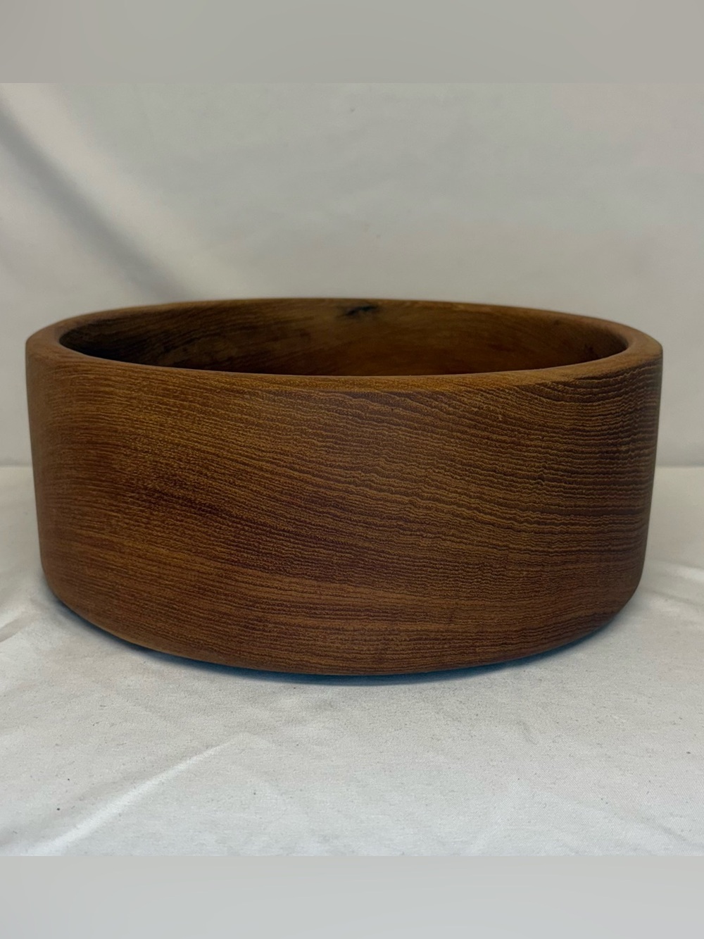 MCM/Vintage Gailstyn-Sutton  Large Genuine Teak Wood Fruit Salad Bowl  10”d x4”h